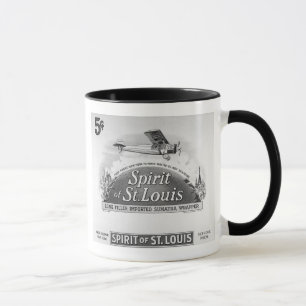 Geist der Vintagen Zigarren-Verpackung St. Louis Tasse