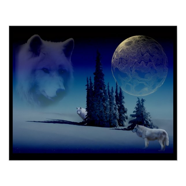Geist der Wälder Poster (Vorderseite)