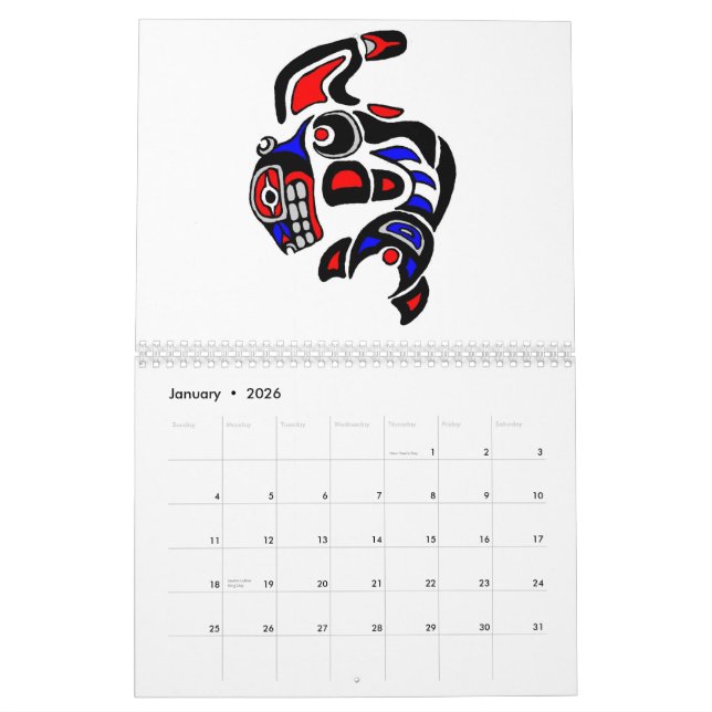 Geist der Westküste 2015 Kalender (Jan 2026)