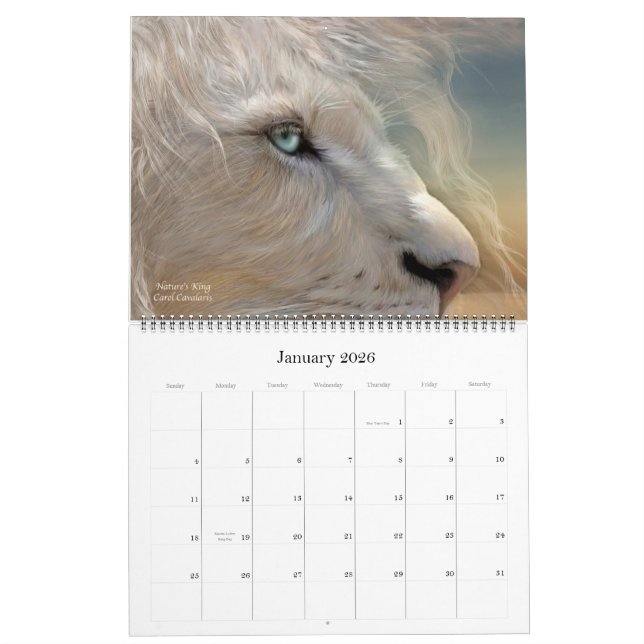 Geist der Wildnis - Naher Kalender 2012 (Jan 2026)