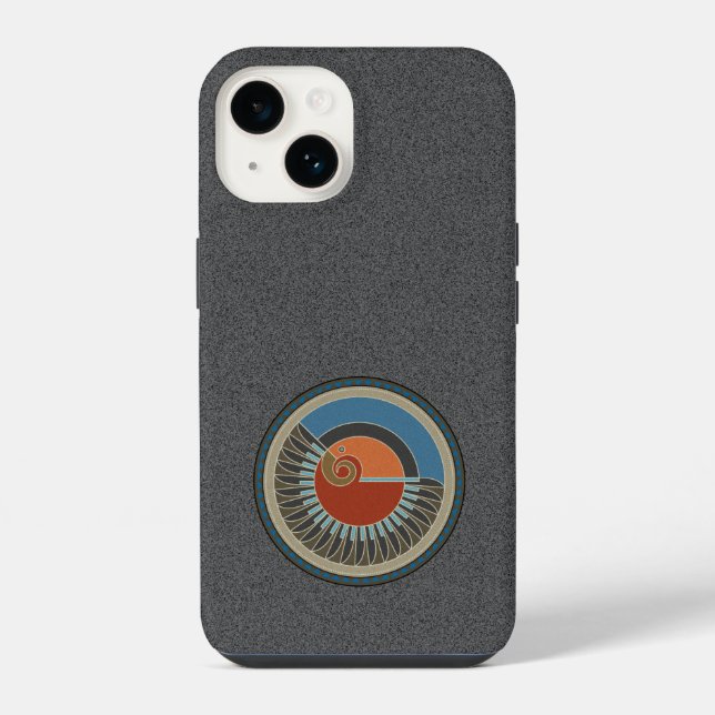 Geist des Adlers iPhone 14 Hülle (Rückseite)