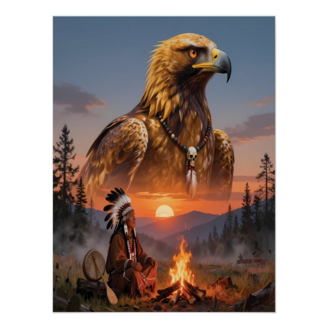 Geist des Adlers Poster (Vorderseite)