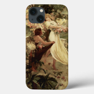 Geist des Frühlings von Alphonse Mucha Case-Mate iPhone Hülle