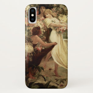 Geist des Frühlings von Alphonse Mucha Case-Mate iPhone Hülle