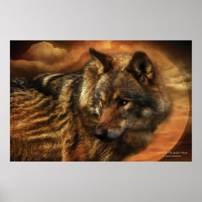 Geist des Golden Moon Poster/Print Poster (Vorne)