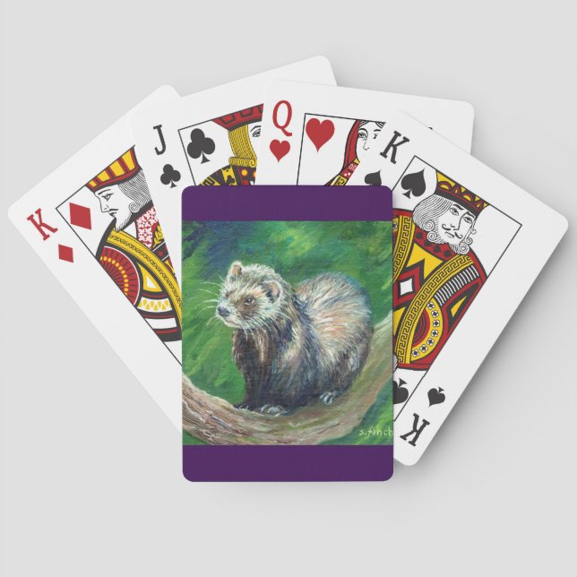 Geist des Iltis Spielkarten (Rückseite)