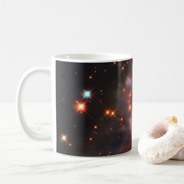 Geist des Kassiopeianebels Kaffeetasse (Mit Donut)