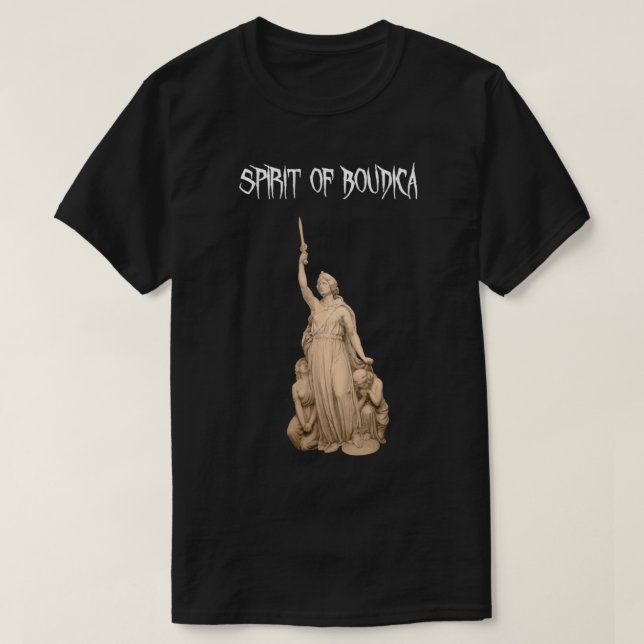 Geist des klassischen Boudica-T - Shirt (Design vorne)