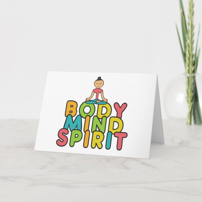 Geist des Körpers Karte (Vorderseite)