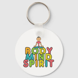 Geist des Körpers Schlüsselanhänger