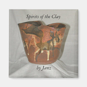 Geist des Lehms Magnet