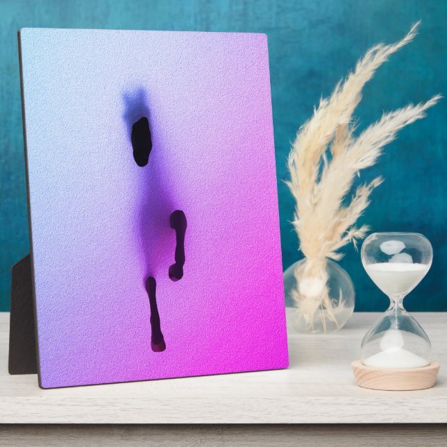 Geist des Pferdes - Abstrakte Mauer Kunst Fotoplatte (Seite)