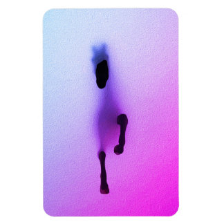 Geist des Pferdes - Abstrakte Mauer Kunst Magnet
