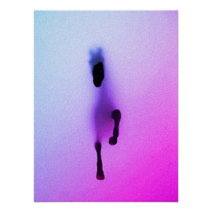 Geist des Pferdes – Abstrakte Wandkunst Poster
