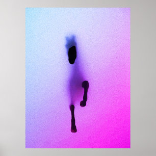 Geist des Pferdes – Abstrakte Wandkunst Poster