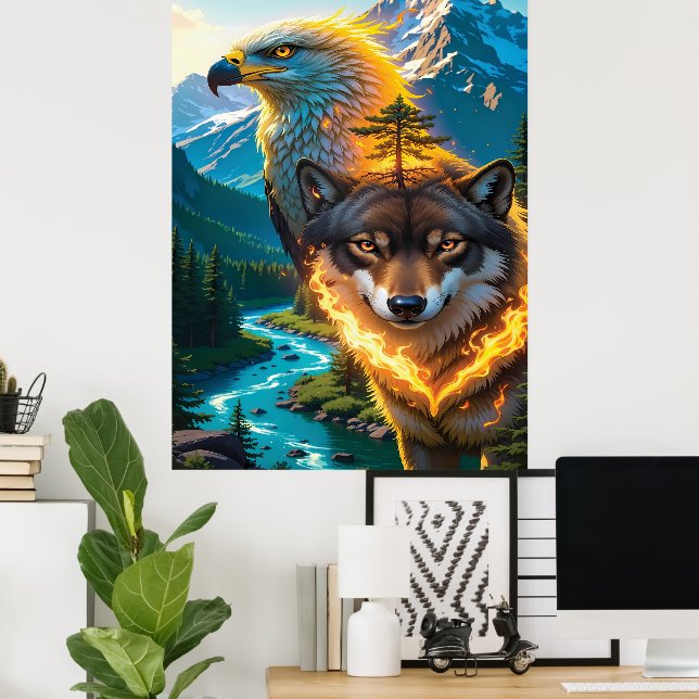 Geist des wilden Aszendenten Poster (Heimbüro)