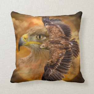 Geist des Wind-Eagle-Kunst-Designer-Kissens Kissen