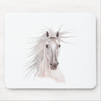 Geist des Wind-Pferds - Weinlese Mousepad