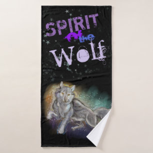 Geist des Wolfs Badhandtuch Set