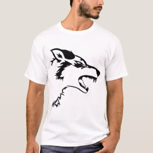 "Geist des Wolfs" - Bold Artistic Wolf Graphic T-Shirt