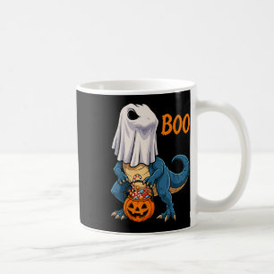 Geist-Dinosaurier T Rex Kürbis Boo Lustiger Hallow Kaffeetasse