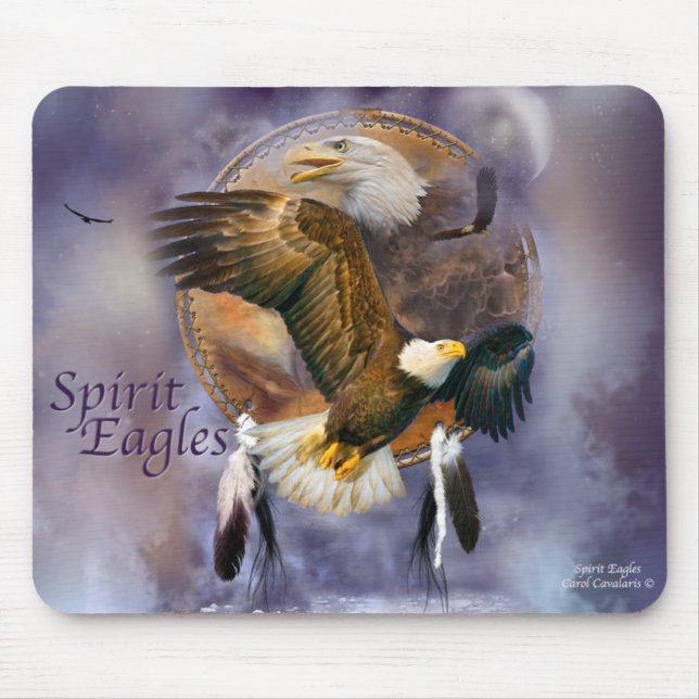 Geist-Eagles-Mausunterlage Mousepad (Vorne)