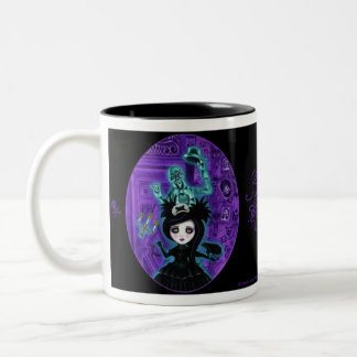 Geist folgt Ihnen Zuhause Zweifarbige Tasse