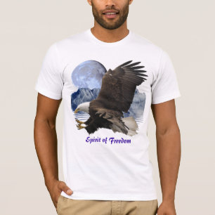 GEIST FREIHEIT des kahler Adler-Tier-T - Shirt