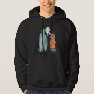 Geist Grusel Halloween Männer Frauen Hoodie