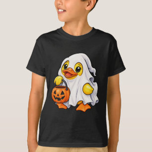 Geist-Gummiente Trick-or-Treat Halloween T-Shirt