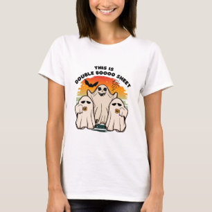 Geist Halloween Kostüm Lustiger Boo T-Shirt