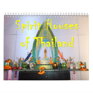 Geist-Häuser von Thailand Kalender