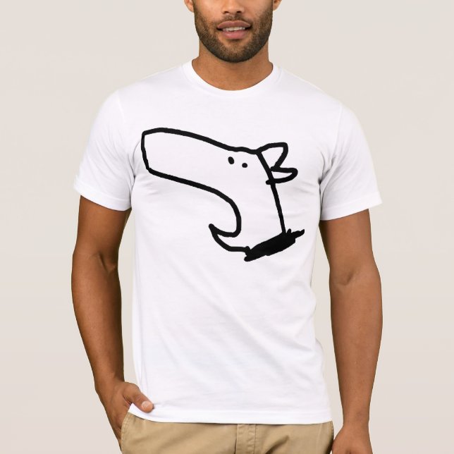 Geist-Hund T-Shirt (Vorderseite)