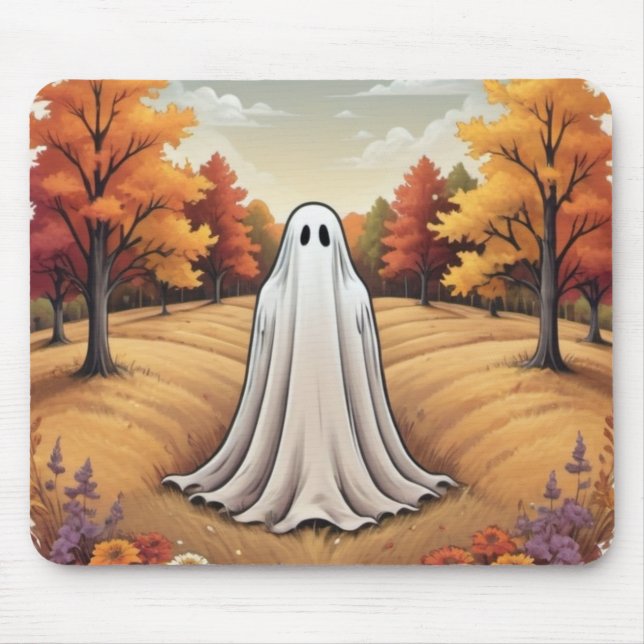 Geist im Herbstwald Mousepad (Vorne)