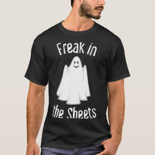 Geist in den Laken Lustiges Halloween-Kostüm T-Shirt