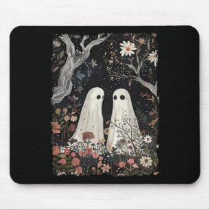 Geist in der Blume Forest Halloween heilige Jahres Mousepad