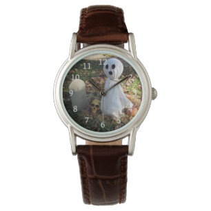 Geist in der Friedhofschau Armbanduhr