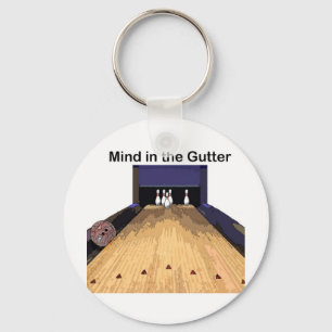 Geist in der Gutter Schlüsselanhänger