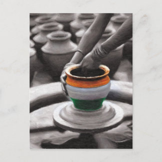 Geist Indiens Postkarte