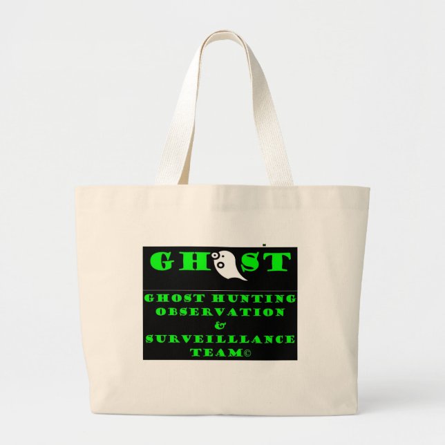 GEIST-JAGD-TASCHE JUMBO STOFFBEUTEL (Vorne)