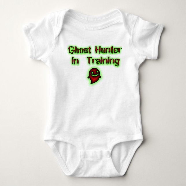 Geist-Jäger im Trainings-Säuglings-Strampler Baby Strampler (Vorderseite)