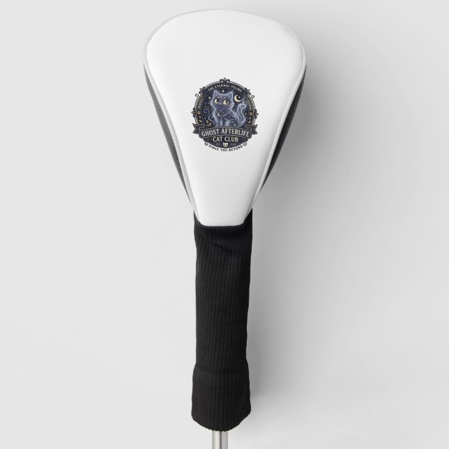 Geist Jenseits Katze Katze Vater Geschenkidee - Ge Golf Headcover (Vorderseite)