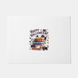 Geist Katzen Bücher Lesende Liebhaber Geschenke Ha Fußmatte