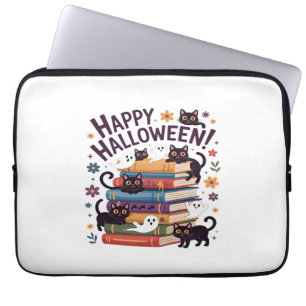 Geist Katzen Bücher Lesende Liebhaber Geschenke Ha Laptopschutzhülle
