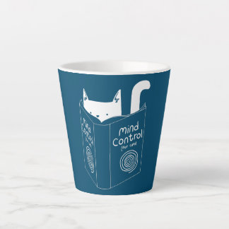Geist Katzen Lesebuch Steuerung Nerdy Bücherwurm Milchtasse