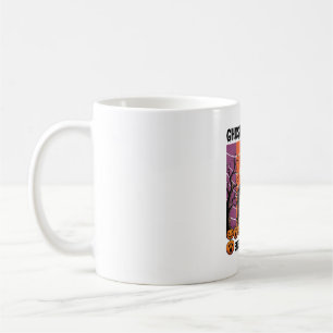 Geist kommt Halloween Spukhaus Hexe Kürbis Kaffeetasse