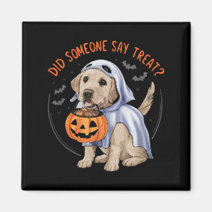 Geist Labrador Welpen Halloween Labrador Hund Magnet
