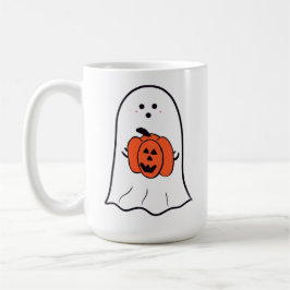 Geist mit Jack-o-Lantern Kaffeetasse
