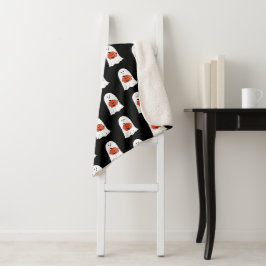 Geist mit Jack-o-Lantern Sherpadecke