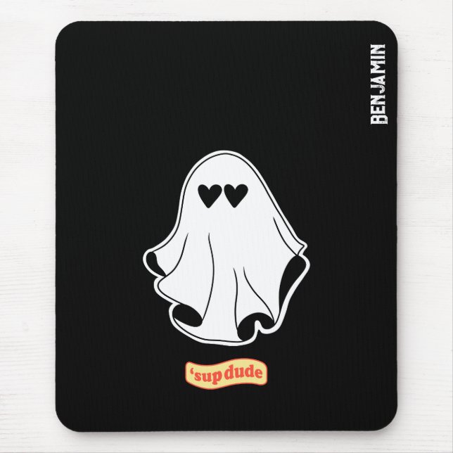Geist mit Liebe Augen 'sup Typ Anpassbar Mousepad (Vorne)